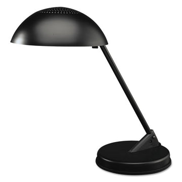 Ledu® Incandescent Desk Lamp With Vented Dome Shade, 8.75"w X 16.25"d X 16.25"h, Matte Black freeshipping - TVN Wholesale